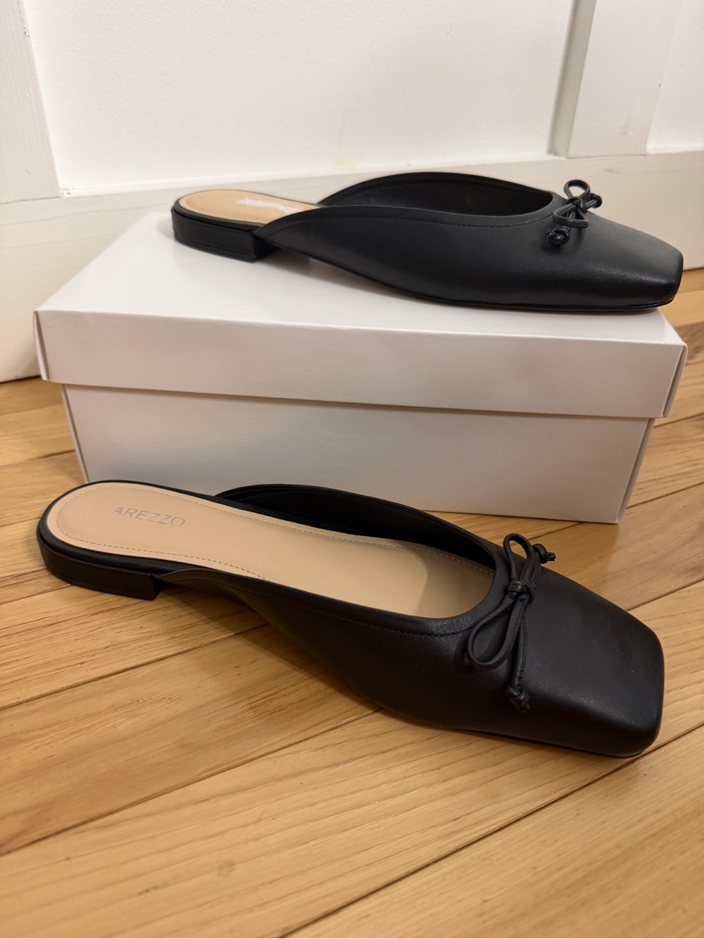 Arezzo Jordyn Black Mule
